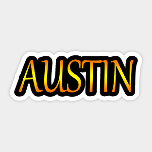 AUSTIN CITY Sticker